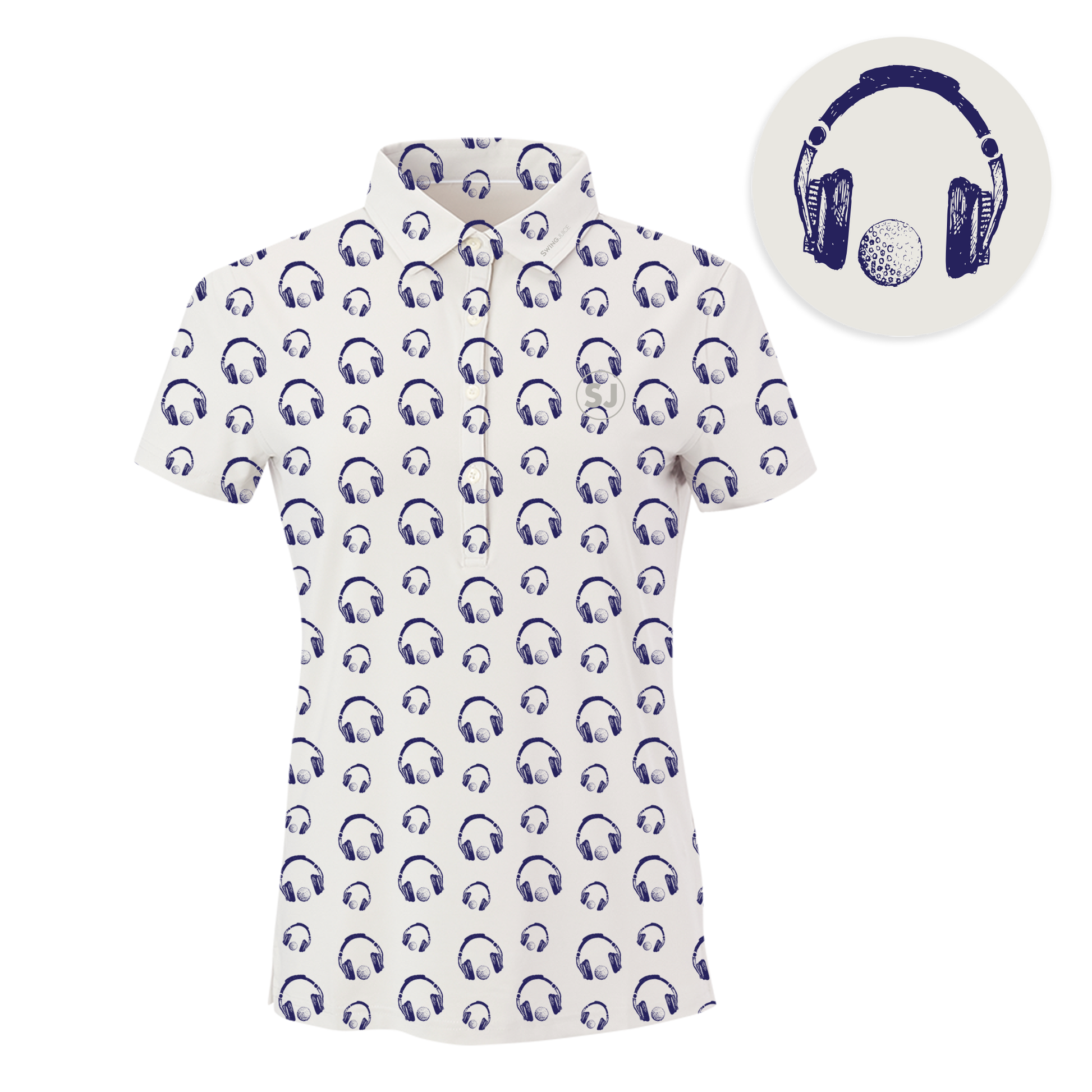 Golf & Hip Hop Women's Polo - The Golf Guys Online