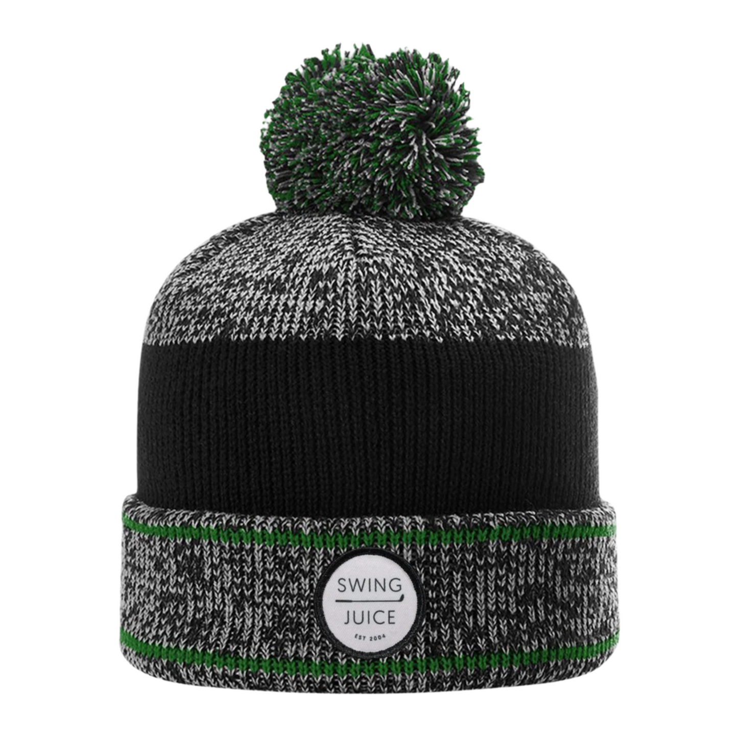 Golf Retro Unisex Pom Pom Beanie
