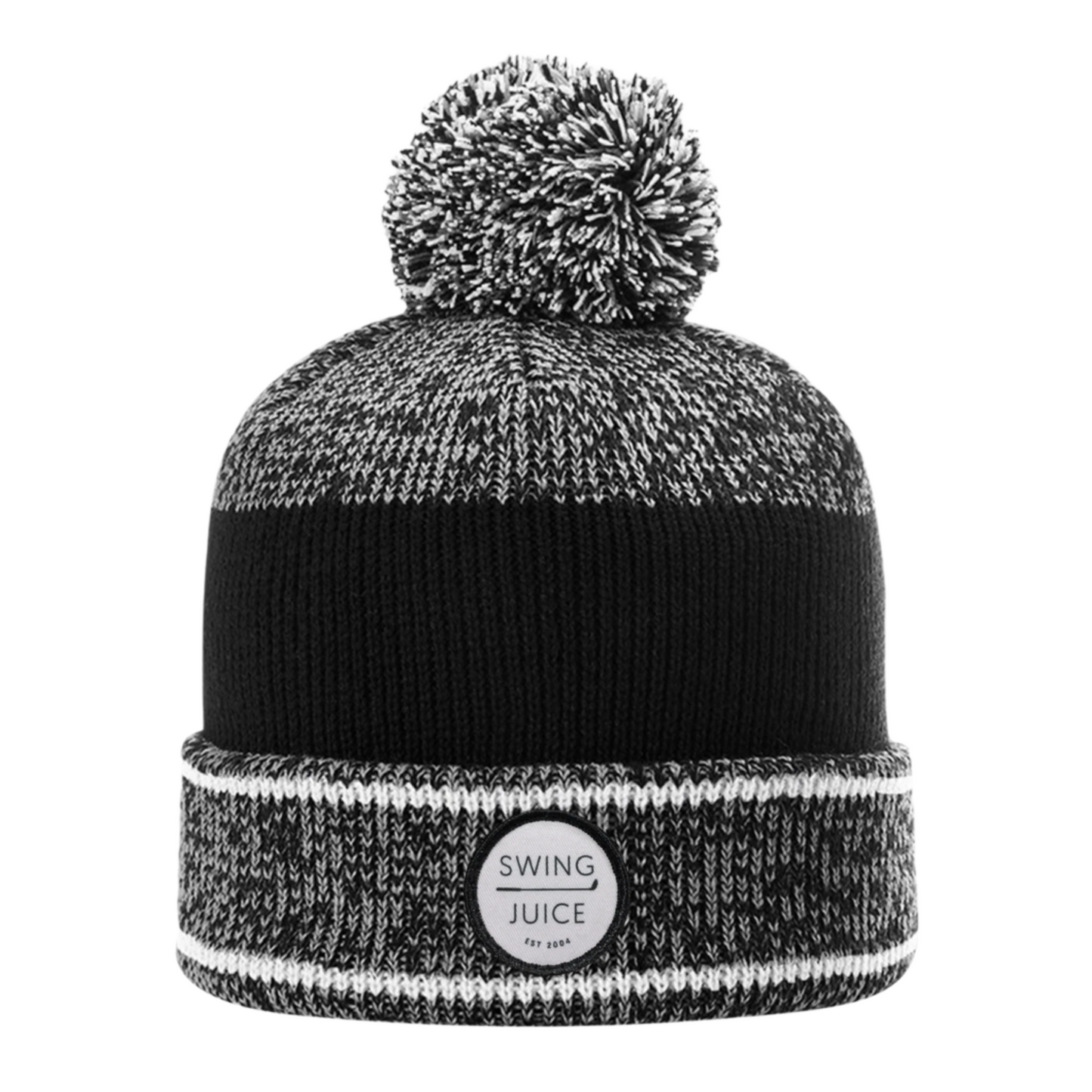 Golf Retro Unisex Pom Pom Beanie