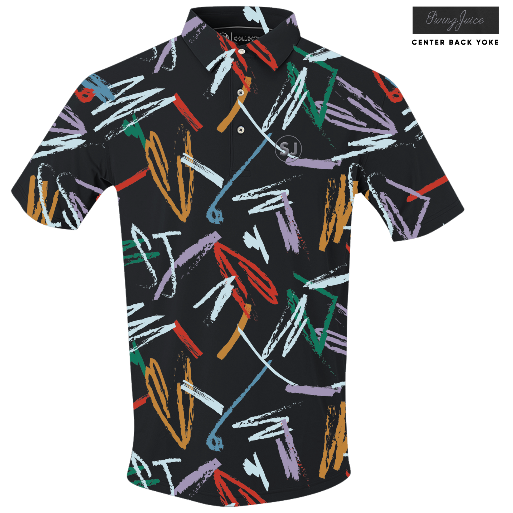 Golf Strokes Men's Polo - The Golf Guys Online