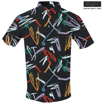 Golf Strokes Men's Polo - The Golf Guys Online