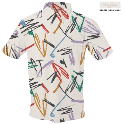 Golf Strokes Men's Polo - The Golf Guys Online