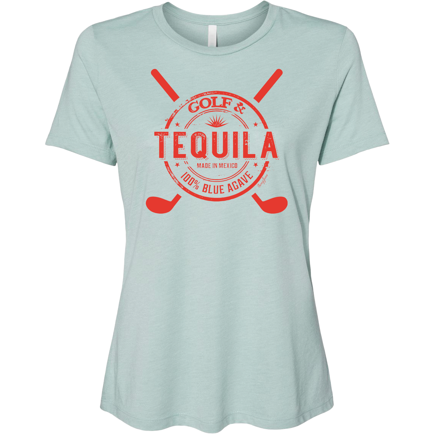 Golf & Tequila Women's T-Shirt - The Golf Guys Online