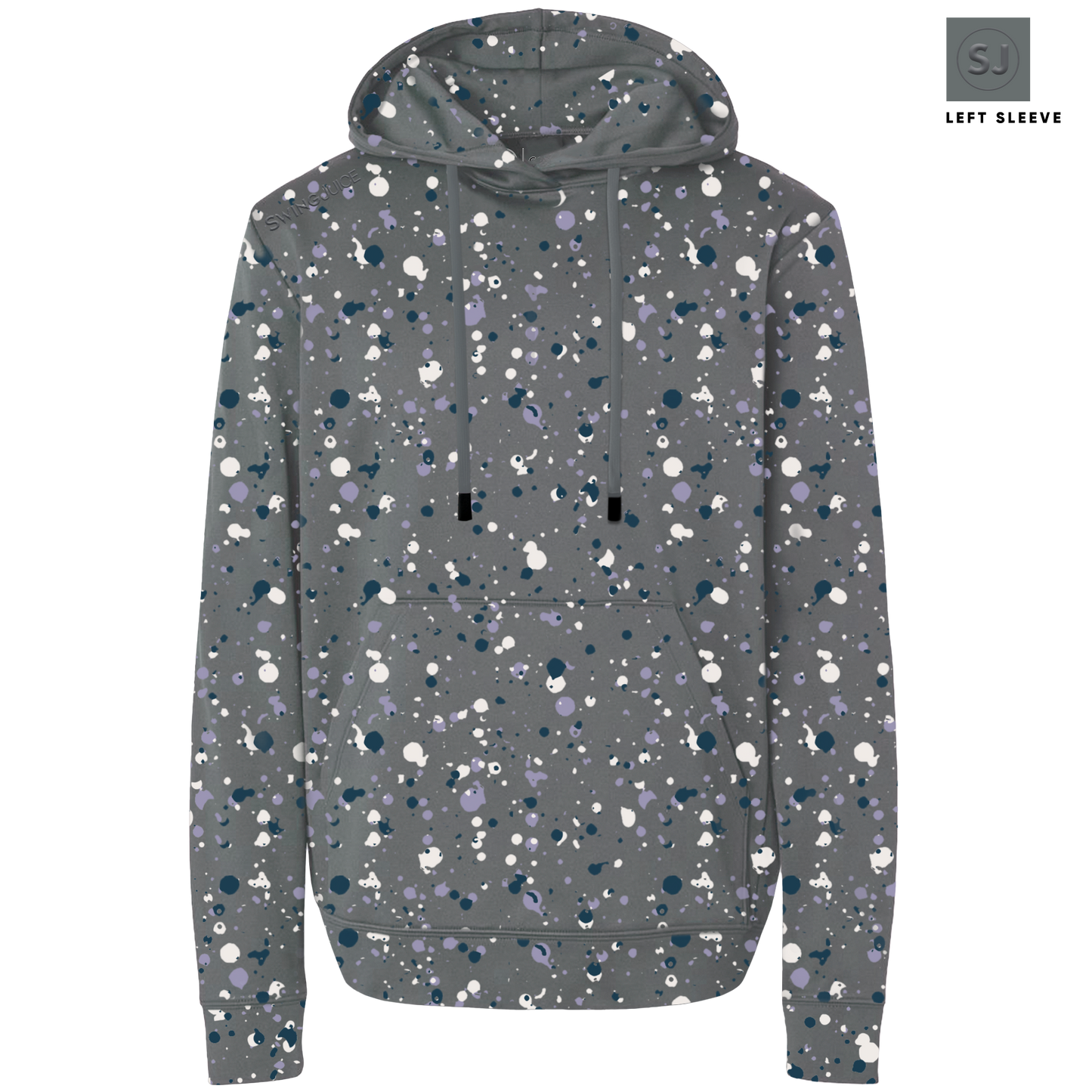 Golf Splatter Men's Performance Hoodie - The Golf Guys Online