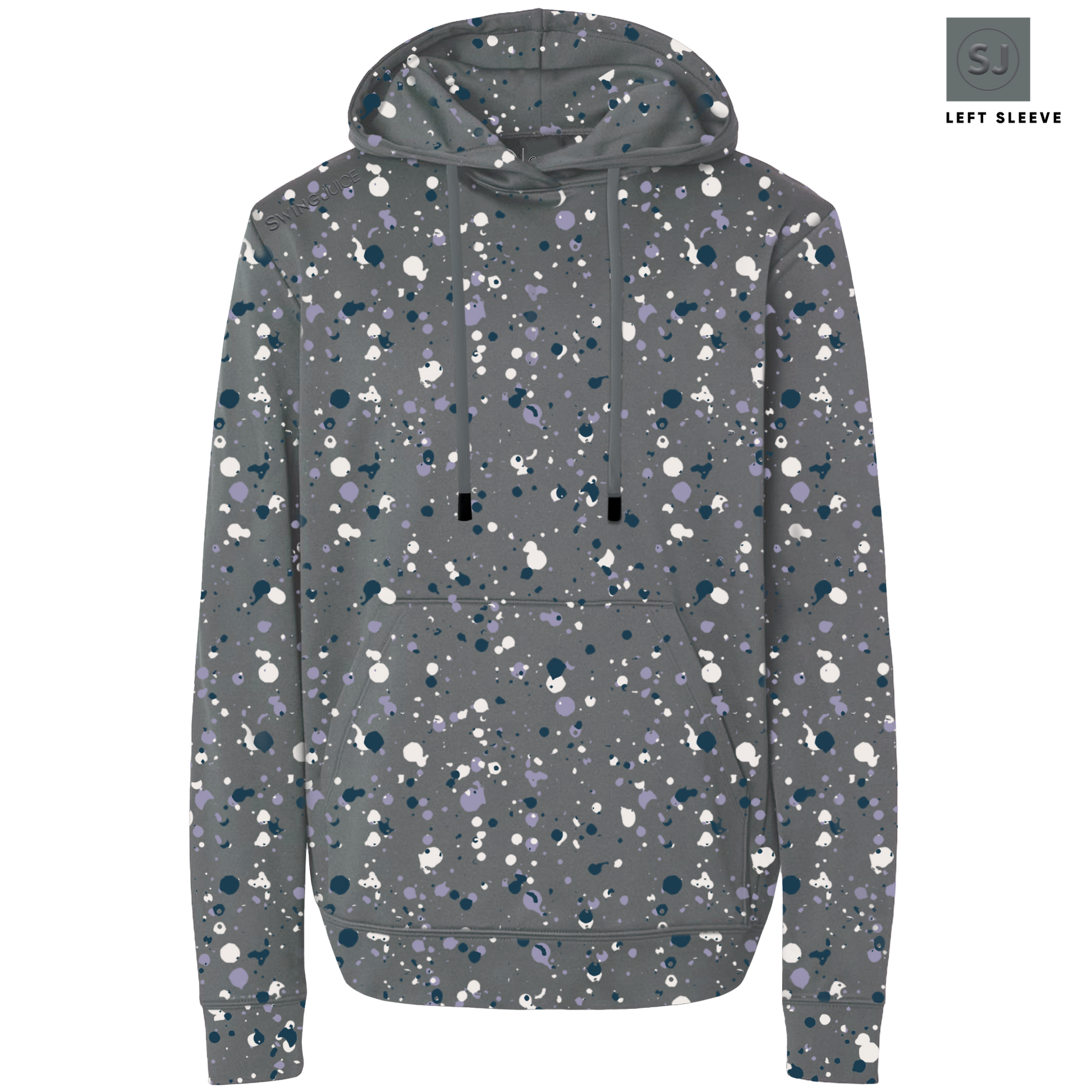 Golf Splatter Men's Performance Hoodie - The Golf Guys Online