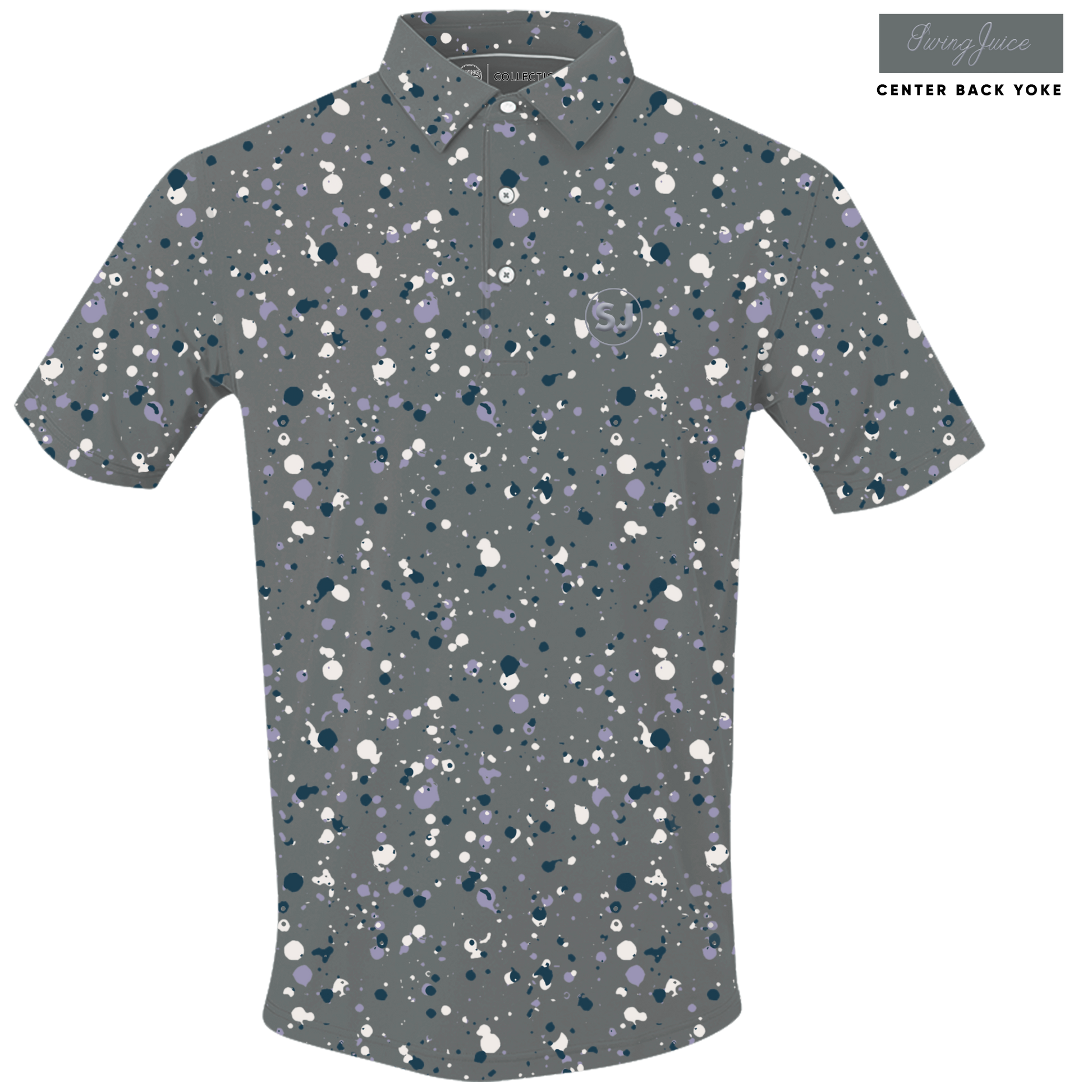 Golf Splatter Men's Polo - The Golf Guys Online