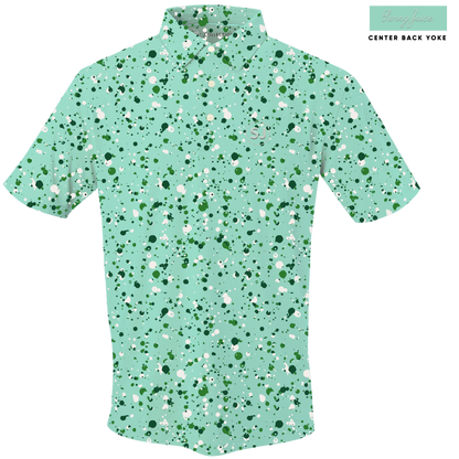 Golf Splatter Men's Polo - The Golf Guys Online