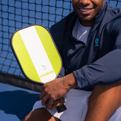 Hero Green Stripe Pickleball Paddle - The Golf Guys Online