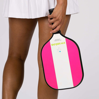 Hero Pink Stripe Pickleball Paddle - The Golf Guys Online