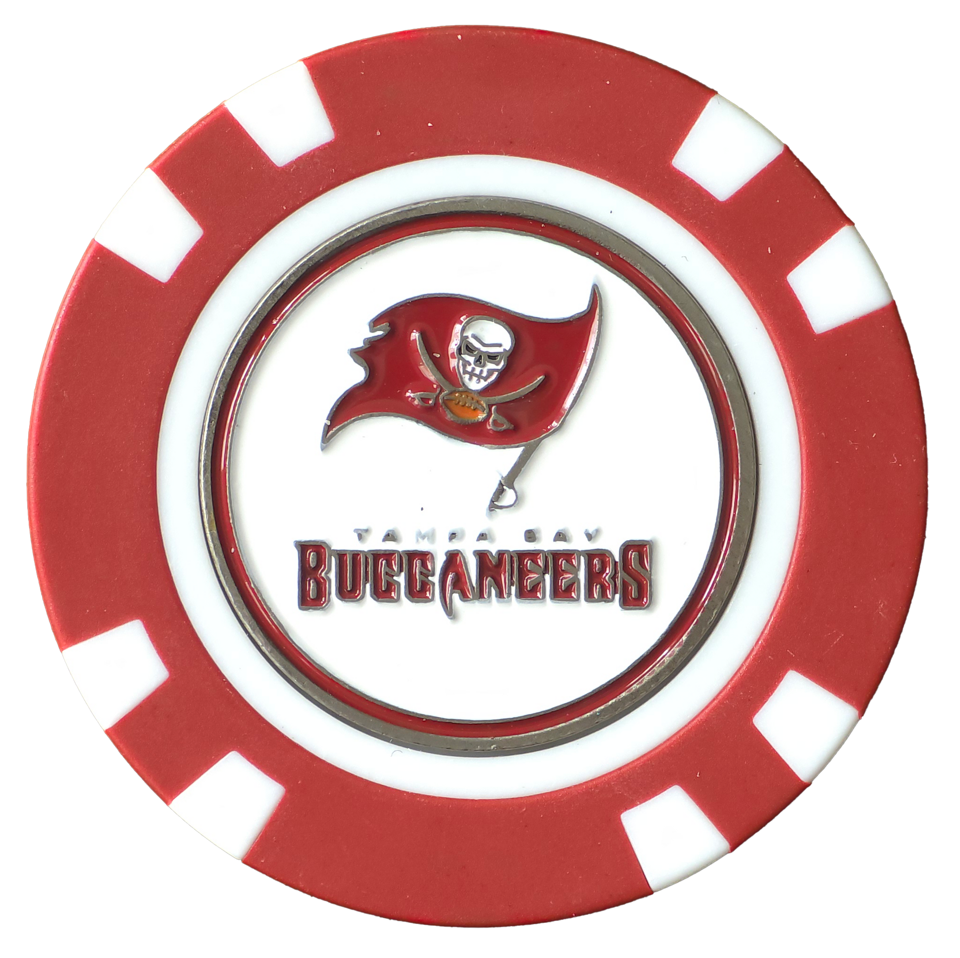 Officially Licensed Tampa Bay Buccaneers Poker Chip Ball Marker