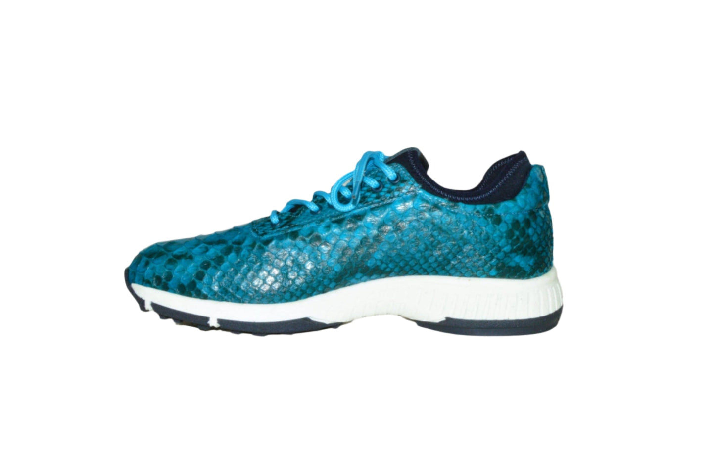 W&H Viper - Python Men's Golf Shoes in Teal