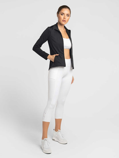 Classic Blythe Jacket - Black - The Golf Guys Online