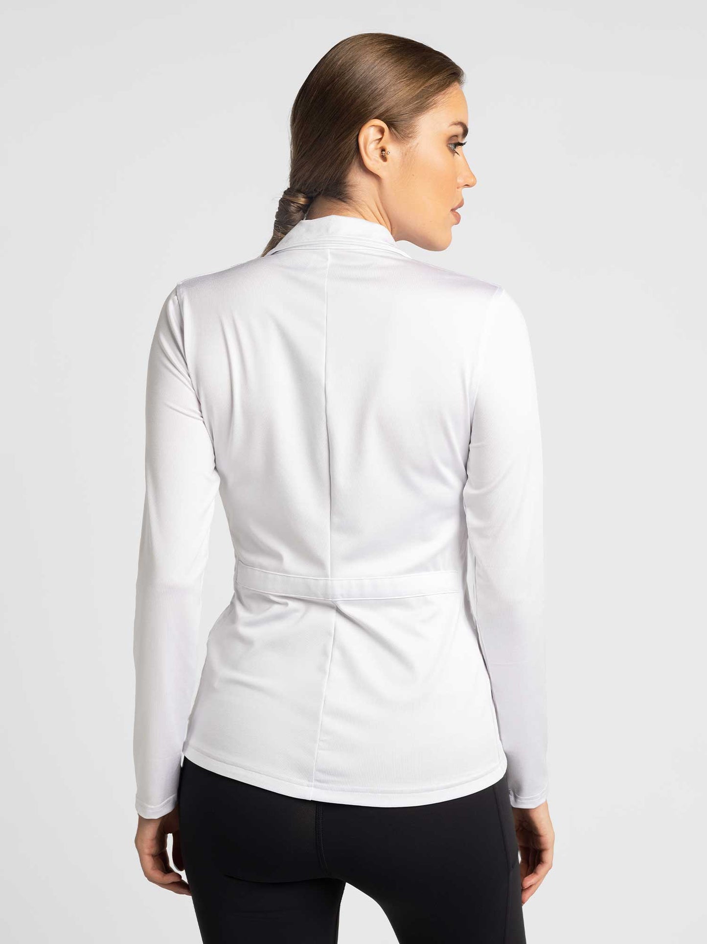 Classic Blythe Jacket - White - The Golf Guys Online