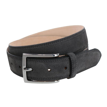 Armando Italian Suede 35mm Feathered Edge Belt - The Golf Guys Online