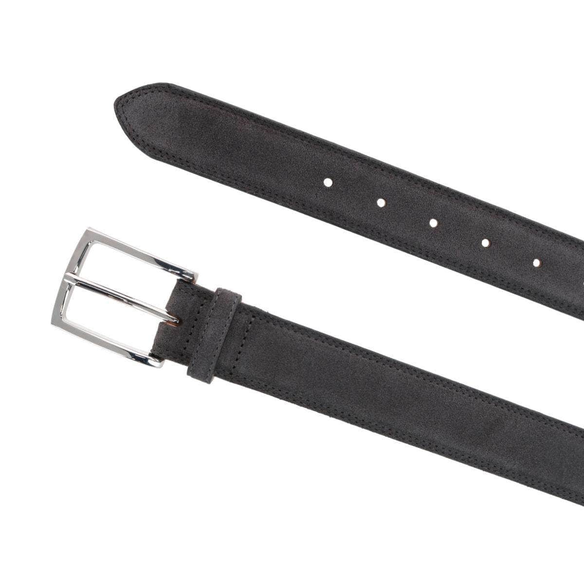 Armando Italian Suede 35mm Feathered Edge Belt - The Golf Guys Online