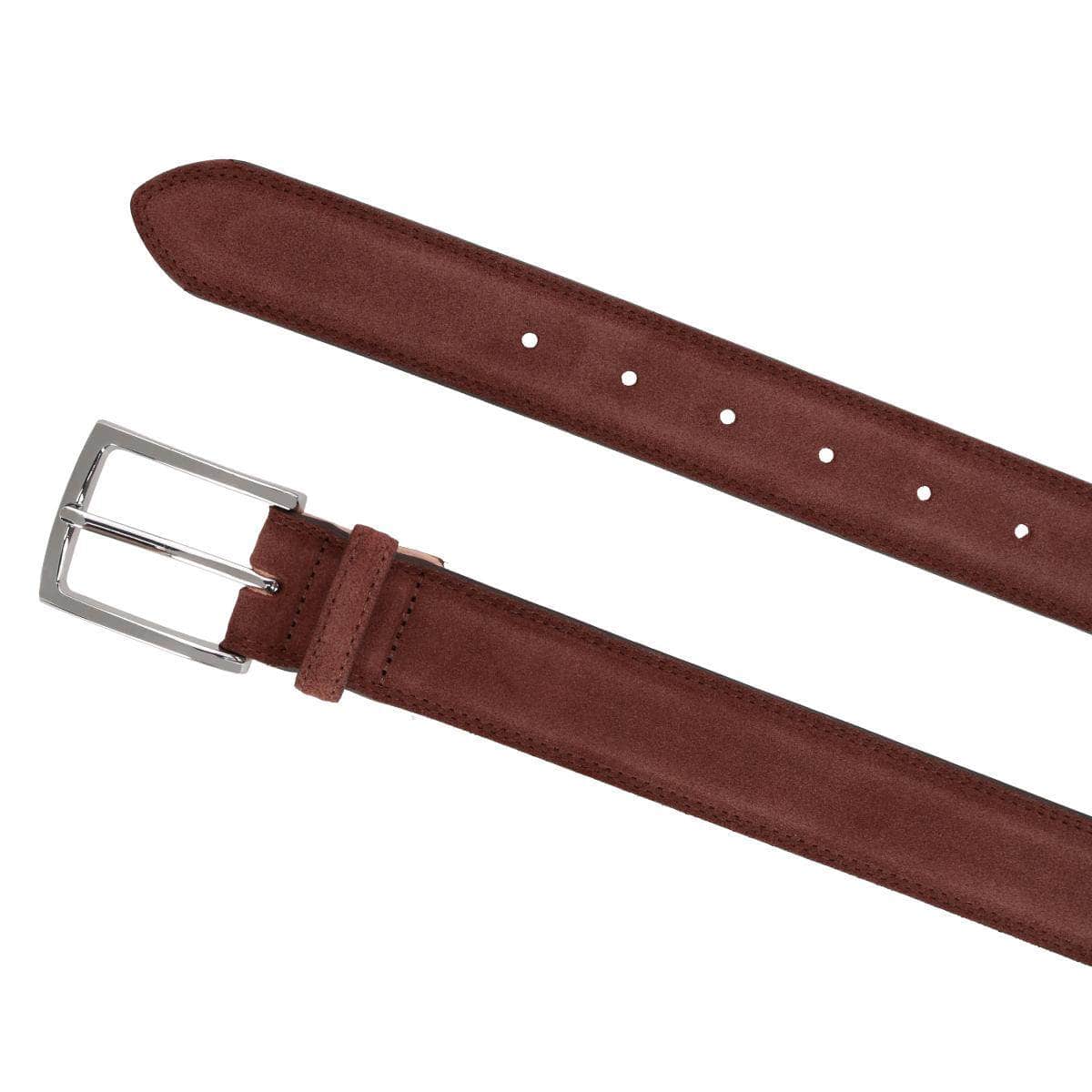Armando Italian Suede 35mm Feathered Edge Belt - The Golf Guys Online