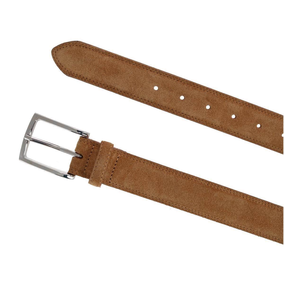 Armando Italian Suede 35mm Feathered Edge Belt - The Golf Guys Online