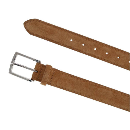 Armando Italian Suede 35mm Feathered Edge Belt - The Golf Guys Online