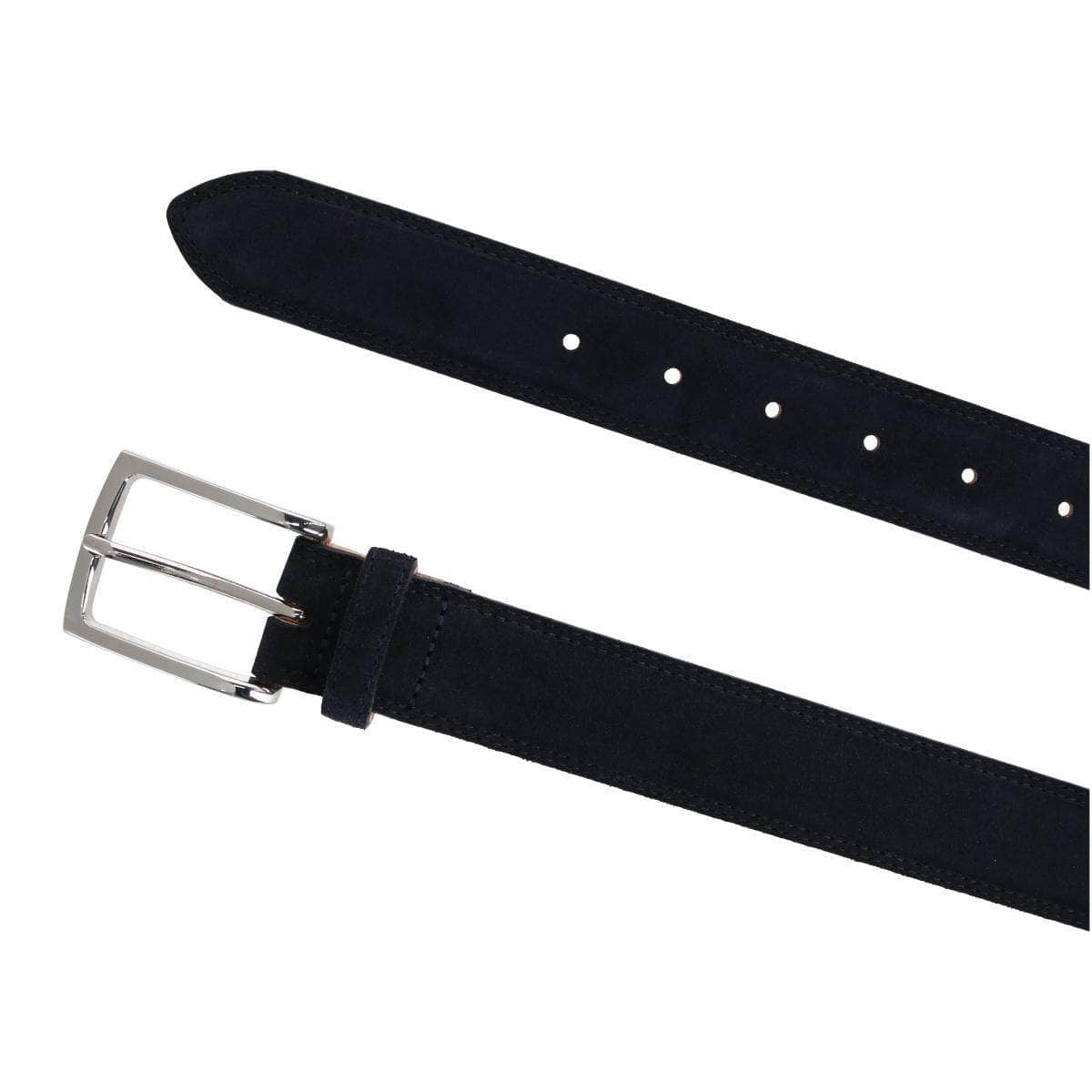 Armando Italian Suede 35mm Feathered Edge Belt - The Golf Guys Online