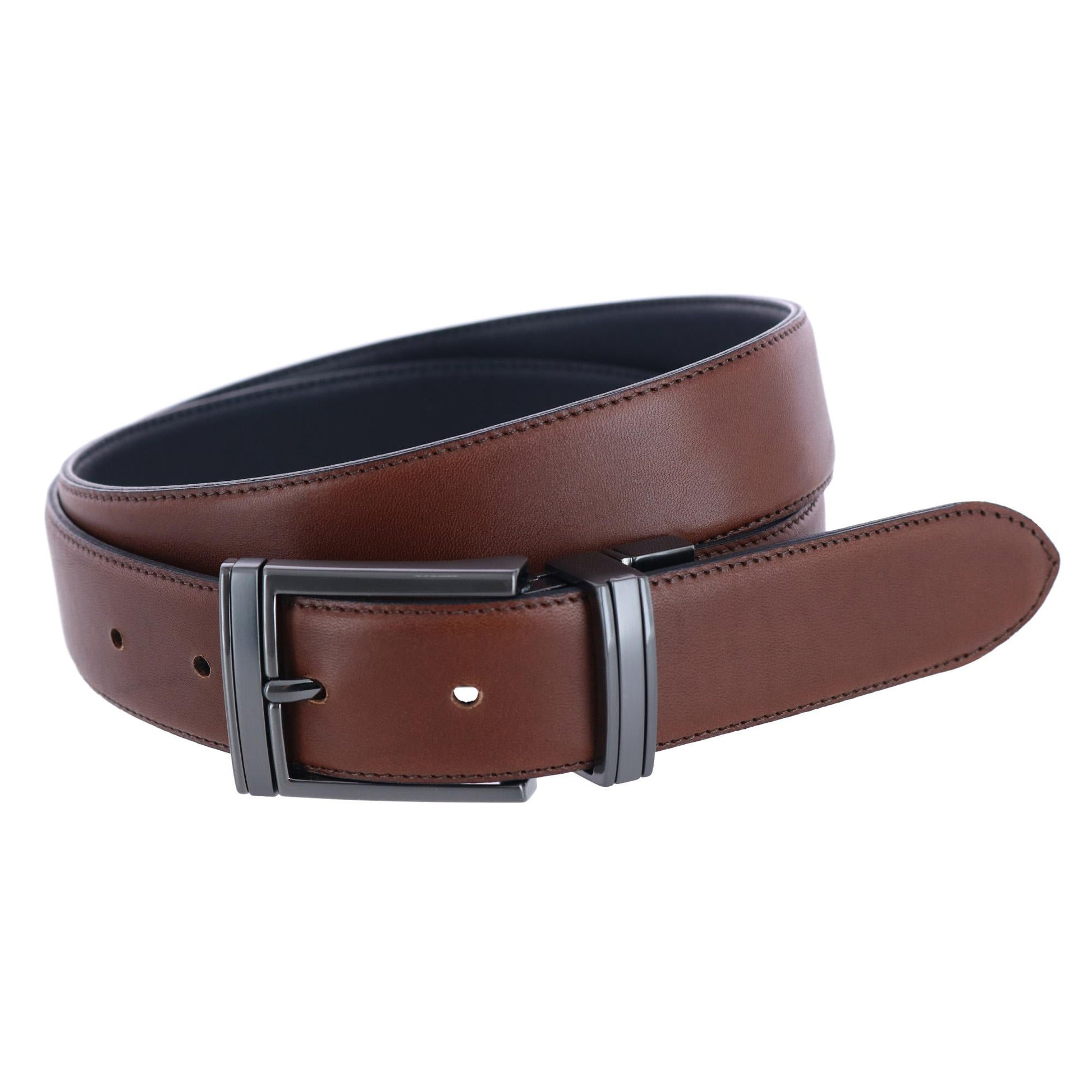 Maverick 32mm Reversible Leather Dress Belt - The Golf Guys Online