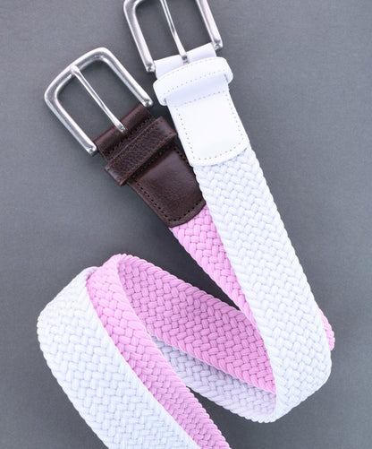 Riverside Solid Stretch Weave Belt - The Golf Guys Online