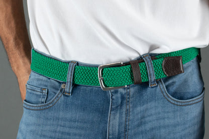 Riverside Solid Stretch Weave Belt - The Golf Guys Online