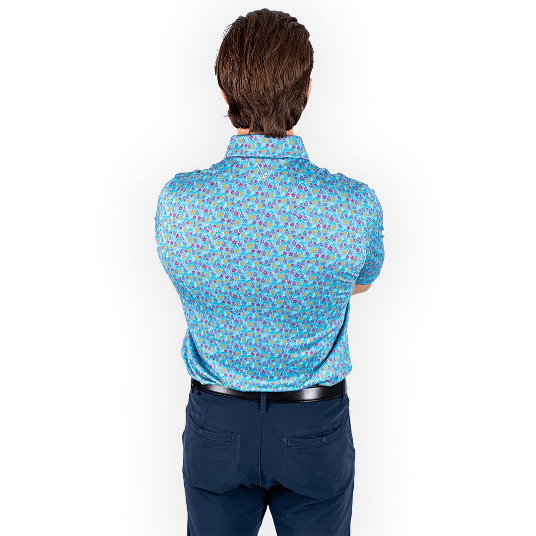 Time to Par/Tee Men's Polo - The Golf Guys Online