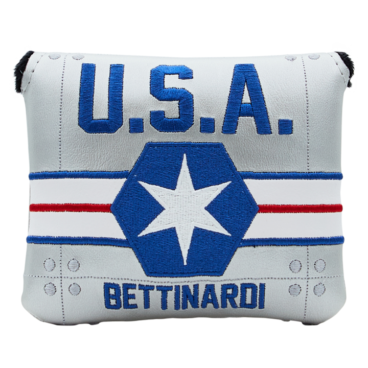 Bettinardi - 2021 Veterans Day Silver Mid-Square Mallet Headcover - The Golf Guys Online