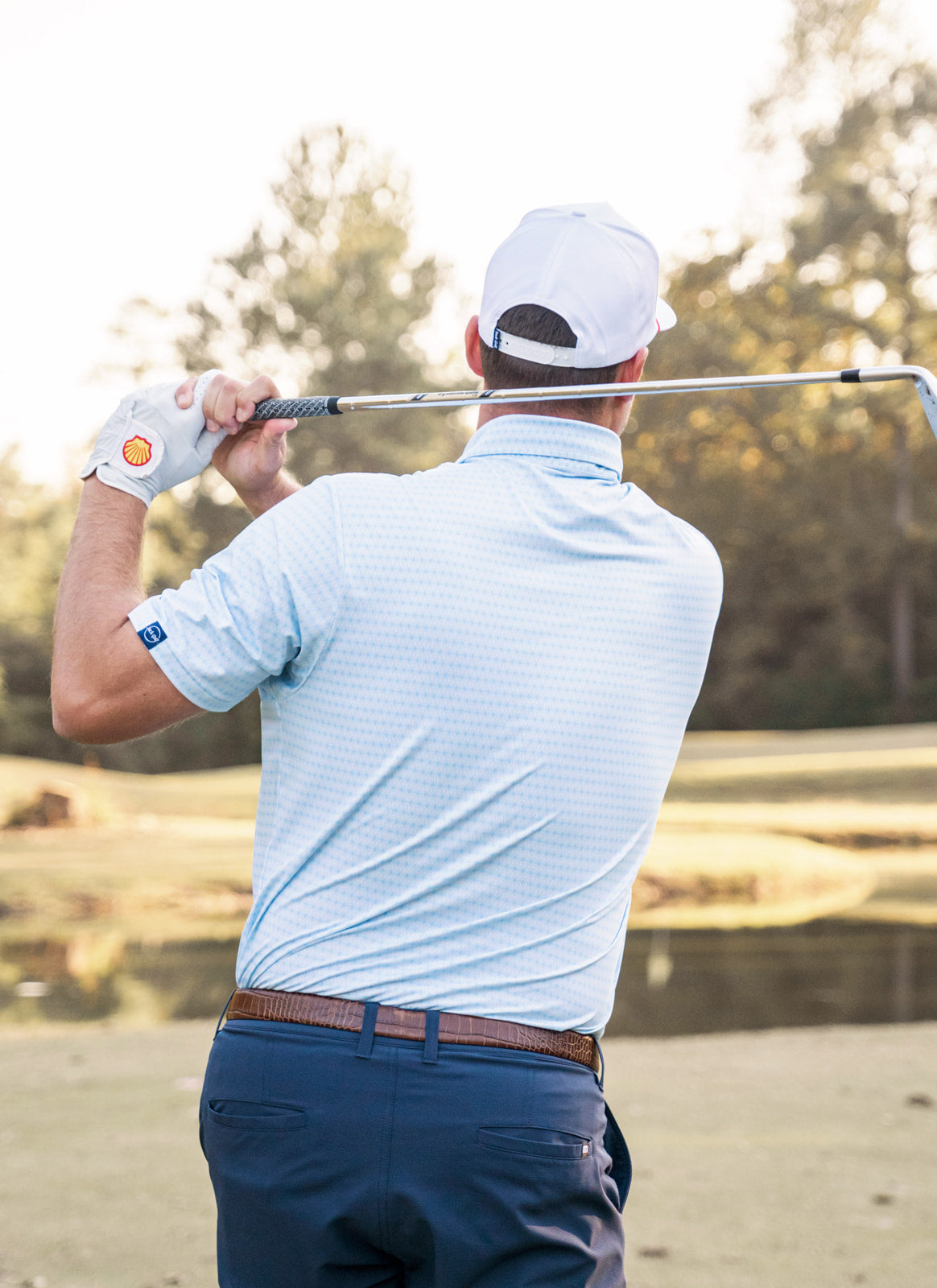 Jack Golf "Diamond Derrick" Light Blue - The Golf Guys Online