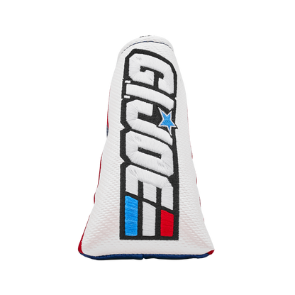 Bettinardi x GI Joe A Real American Hero blade putter headcover — front view