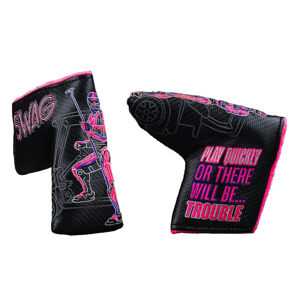 SWAG Golf RoboMarshall blade putter headcover