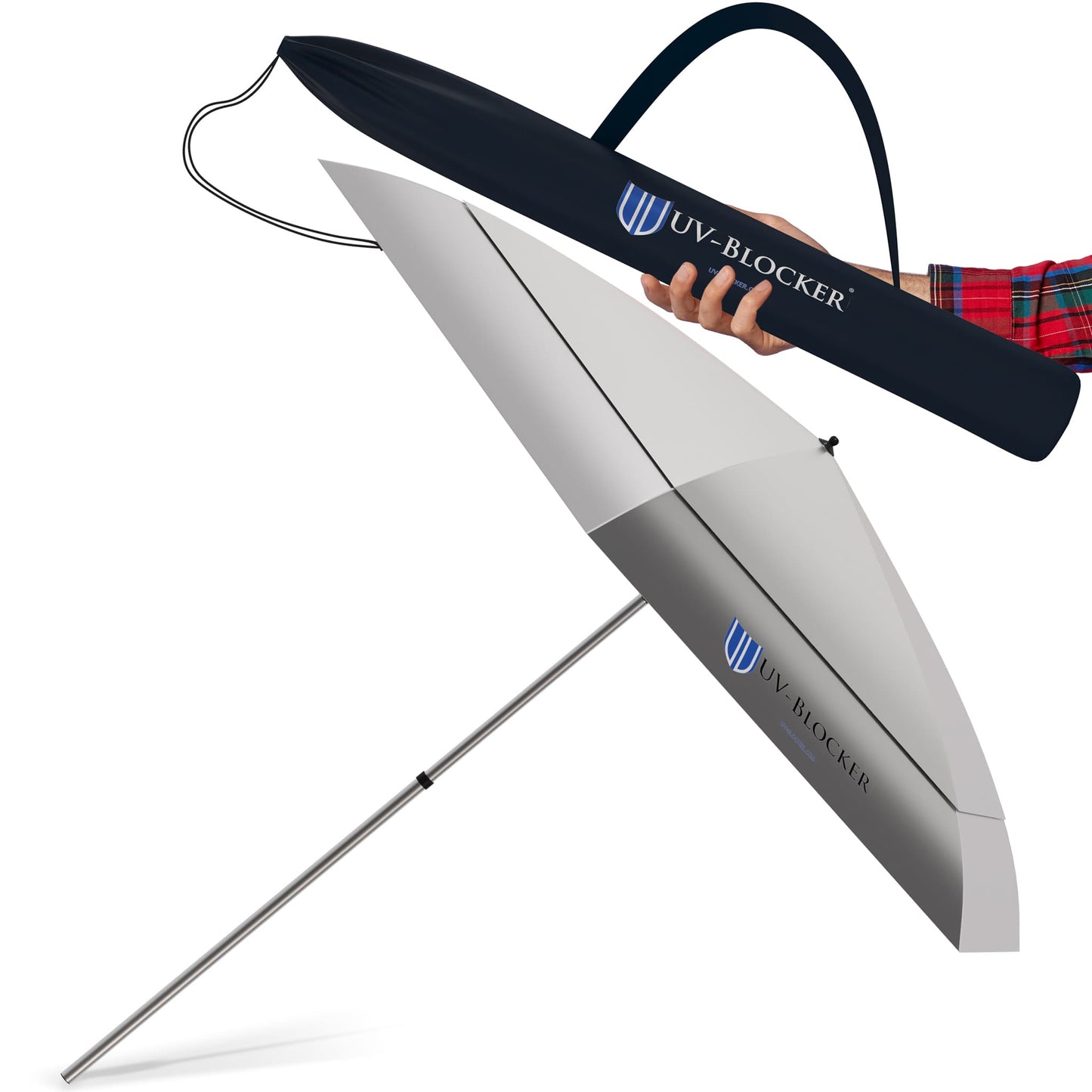 UV Protection Large Beach Umbrella - The Golf Guys Online