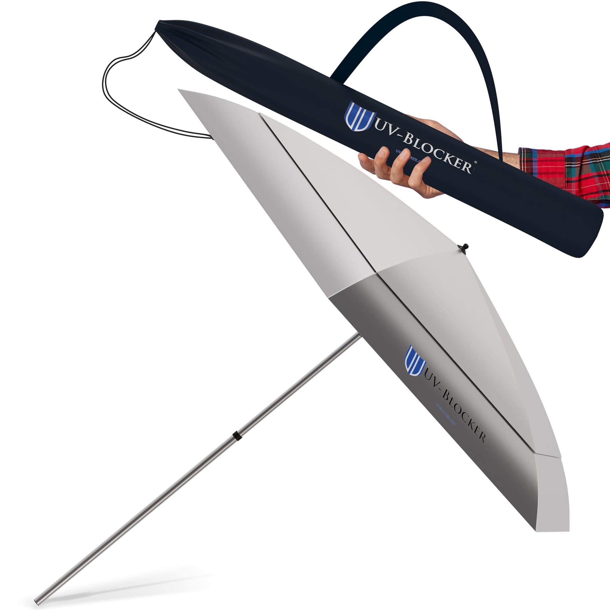 UV Protection Large Beach Umbrella - The Golf Guys Online