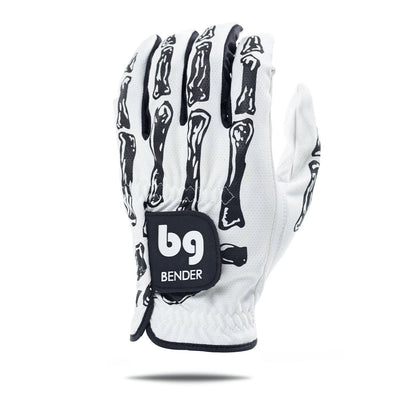 White Bones Mesh Golf Glove - The Golf Guys Online