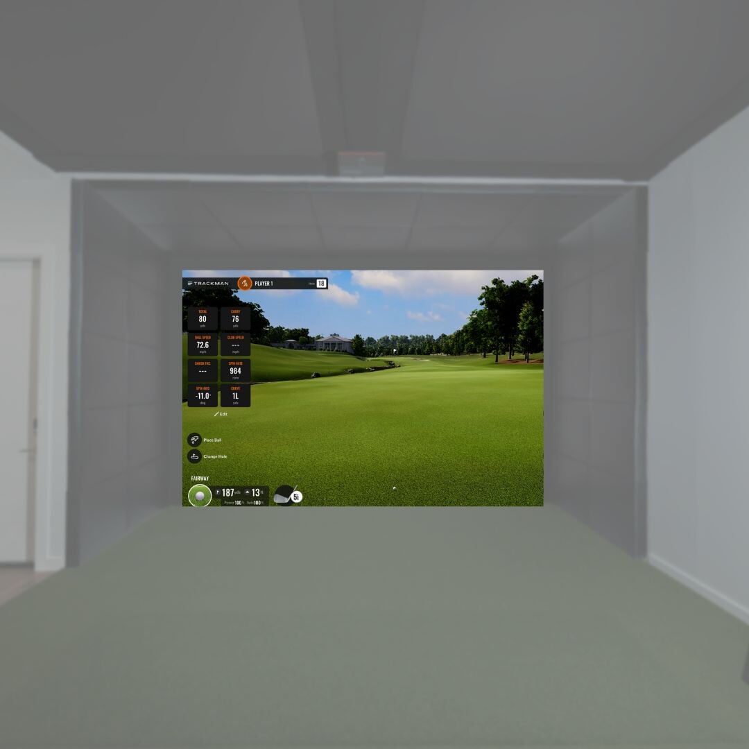 SIGPRO™ Premier Golf Simulator Impact Screen Shop Indoor Golf