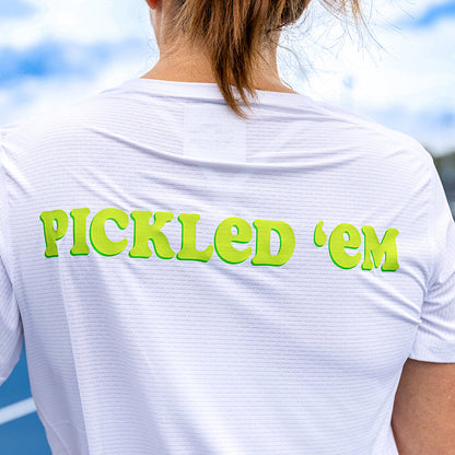 Women's Pickled 'em LUX Performance Shirt - The Golf Guys Online