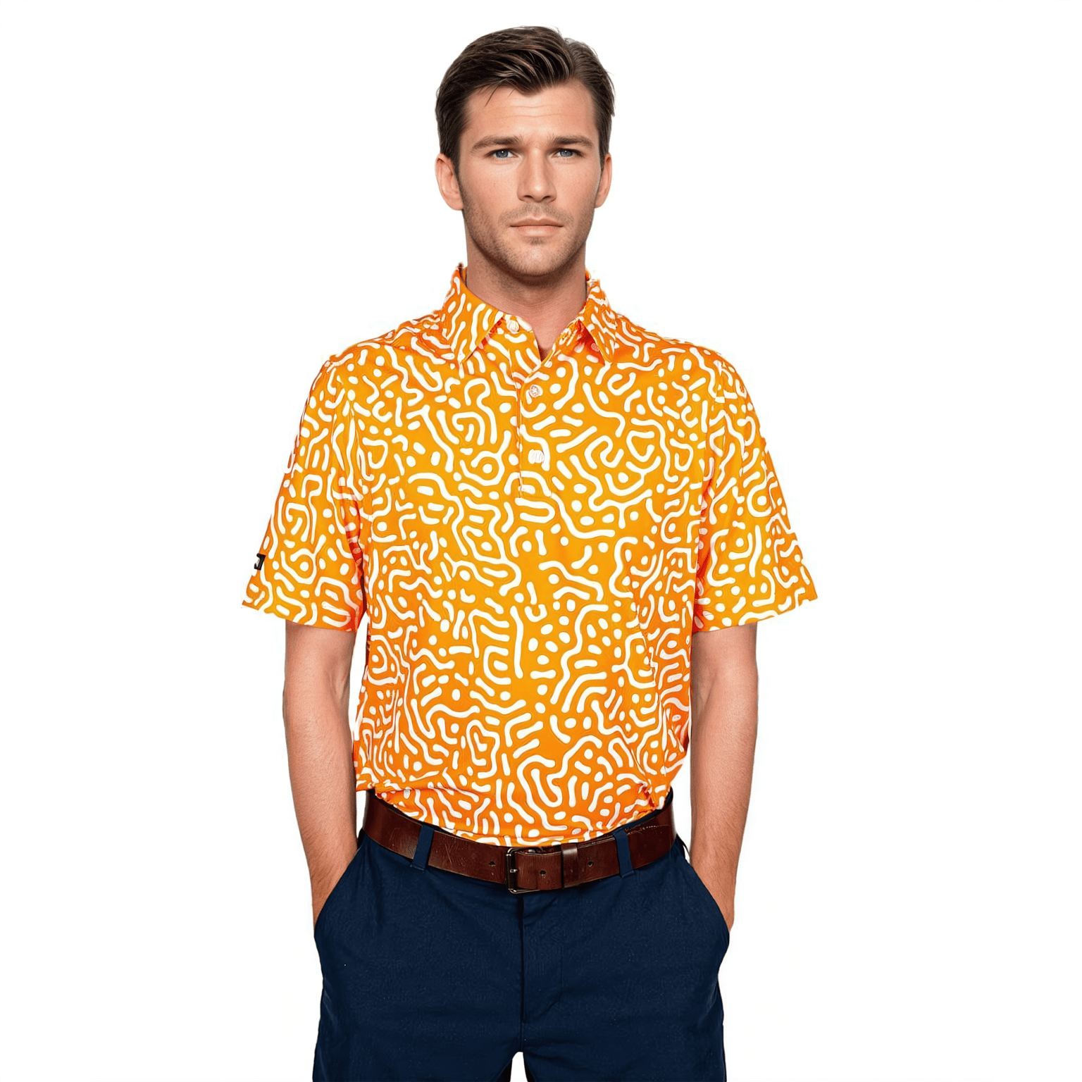 Wrong Fairway Men's Polo - The Golf Guys Online