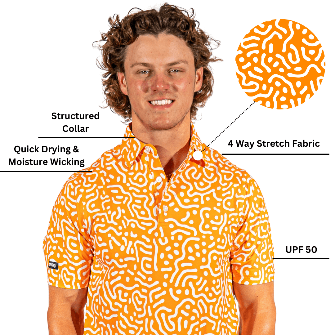 Wrong Fairway Men's Polo - The Golf Guys Online