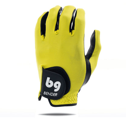 Yellow Spandex Golf Glove - The Golf Guys Online